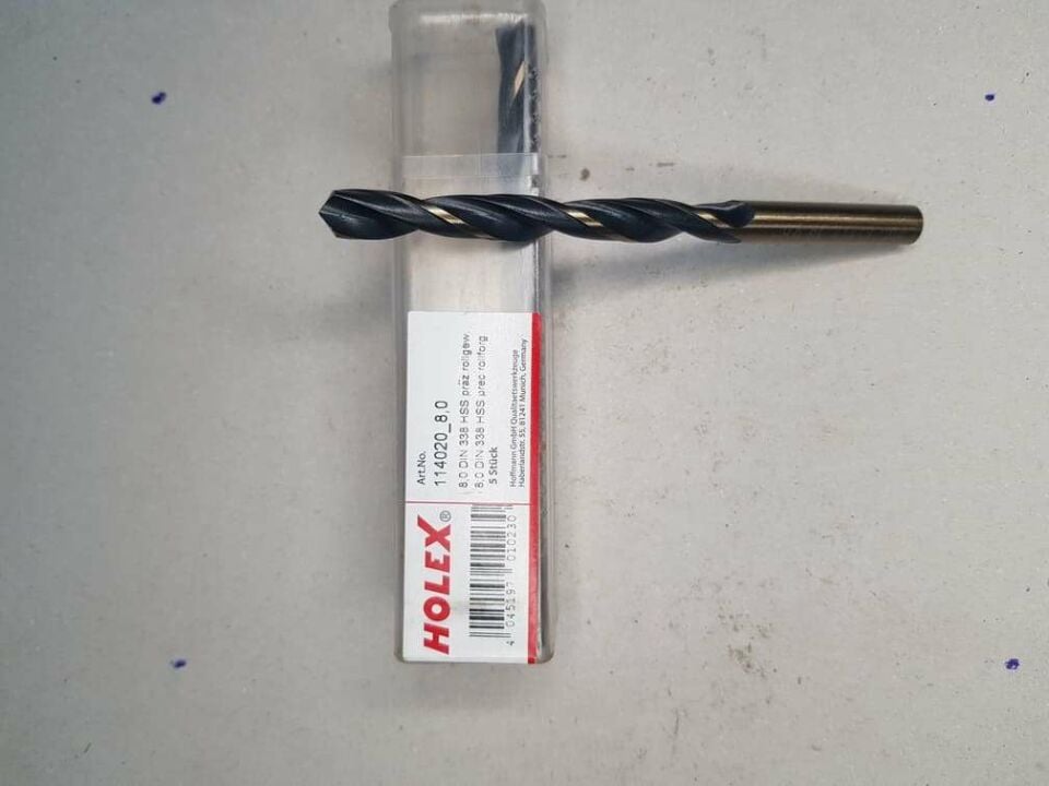 Holex 114020-8mm Hss Matkap