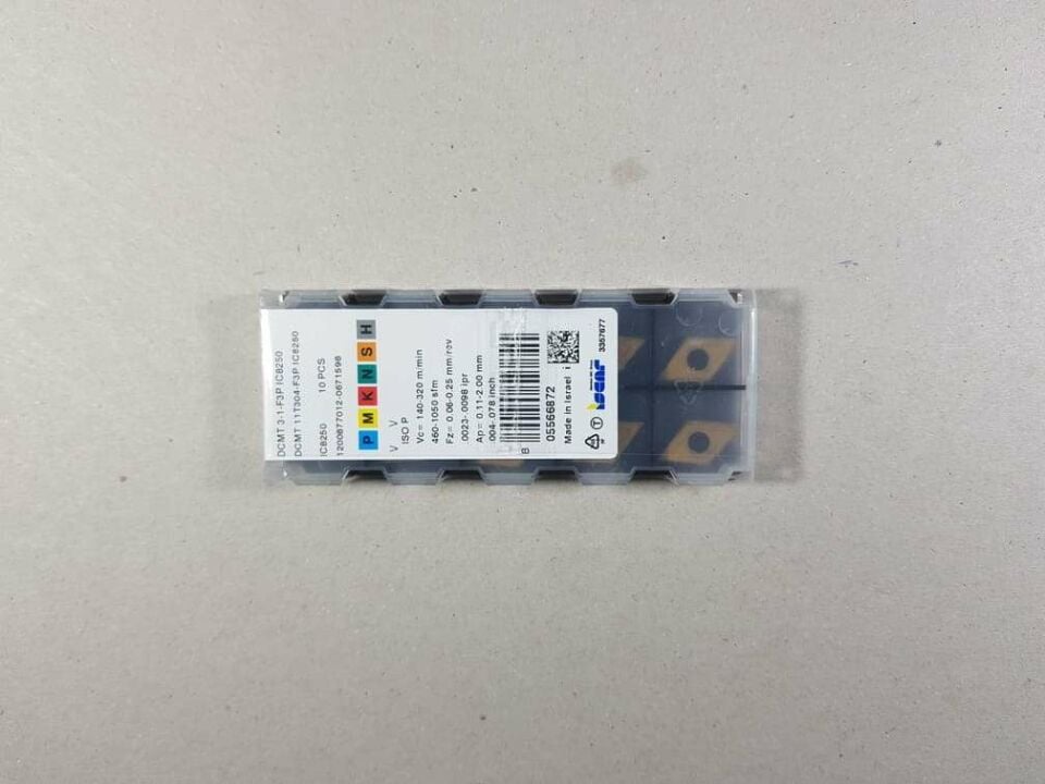 Iscar DCMT 11T304  F3P Ic 8250 Elmas Uç