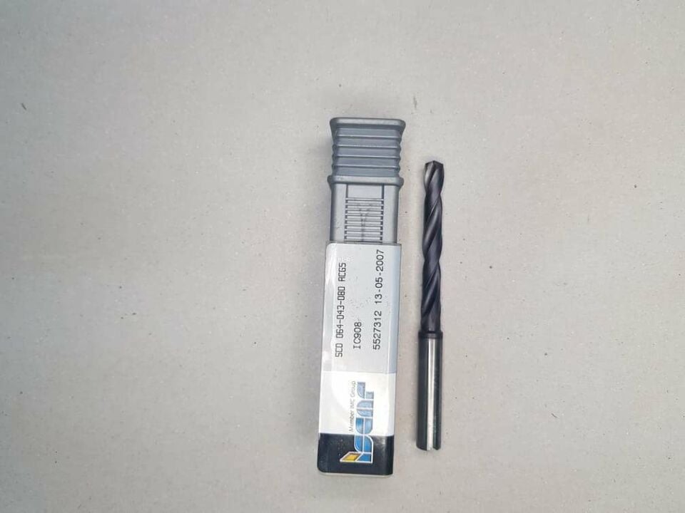 Iscar Scd 064-043-080 Acg5 Ic 908  Çap 6.4mm Karbür Matkap 5XDc