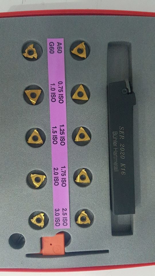 Bühler HartMetal SER 2020  K16 Kater Ve Diş  Elmas  Takımı Elmas Uç