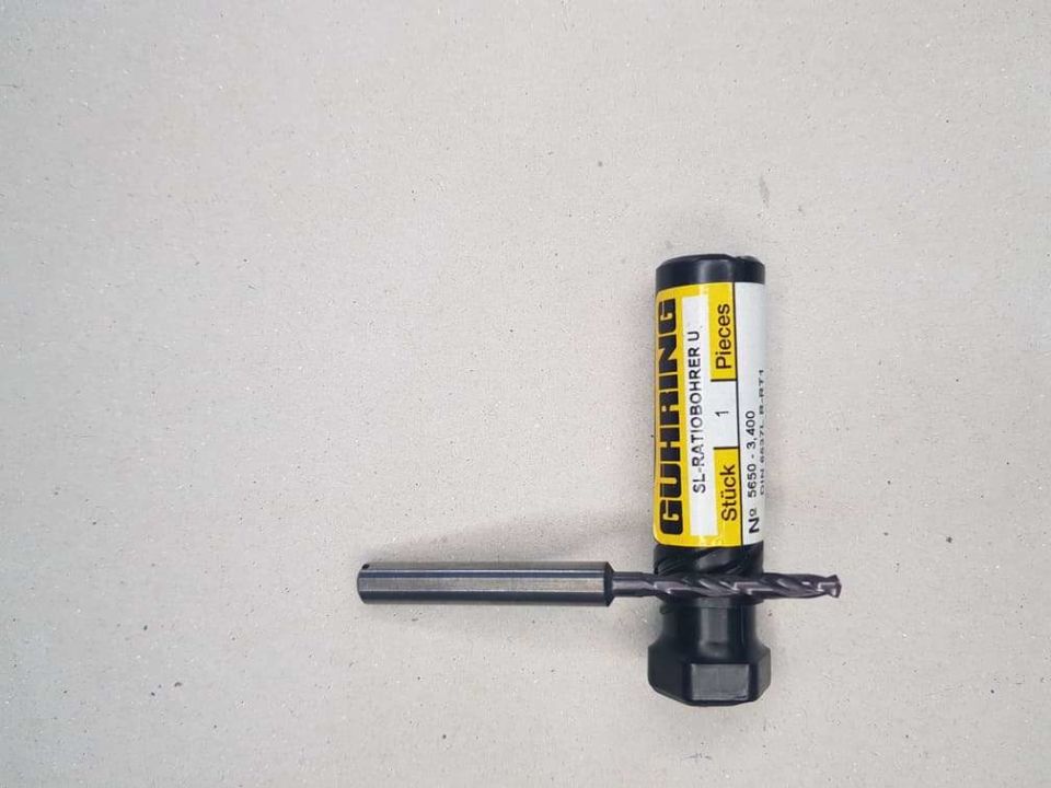 Gühri̇Ng 5650 Çap 3.4mm Karbür Matkap 5XDc