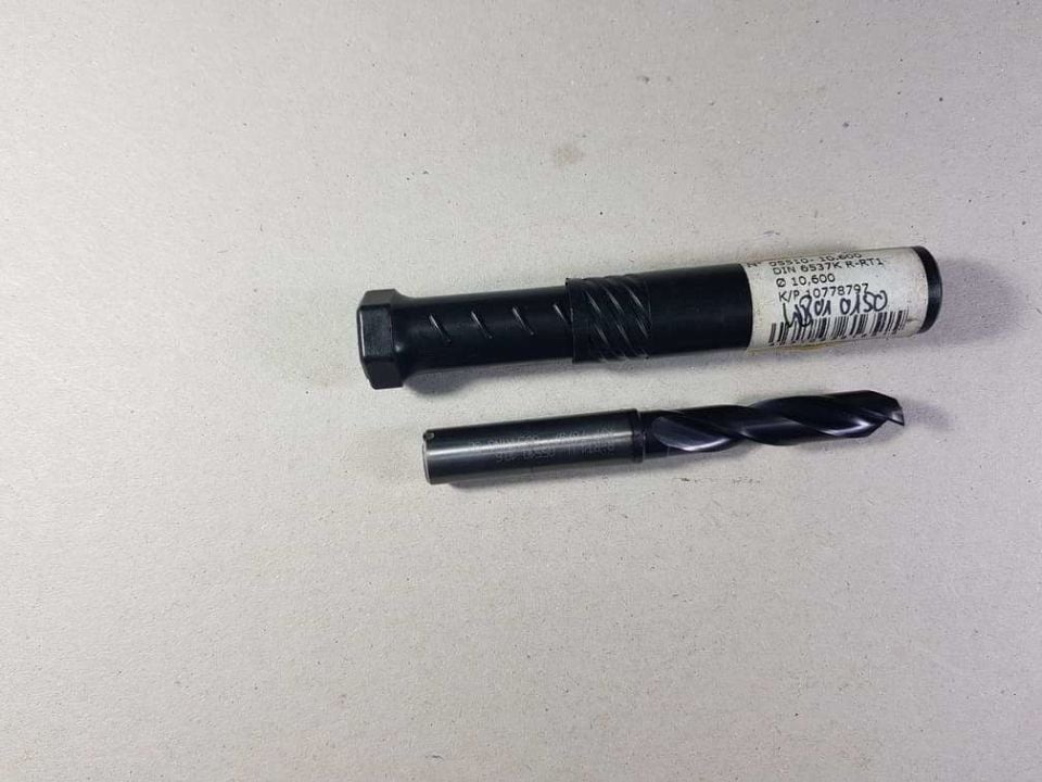 Gühring 05510 Çap 10.6mm Karbür Matkap 3XDc