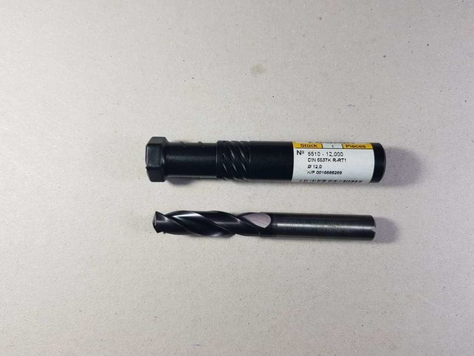 Gühring 5510 Çap 12mm Karbür Matkap 3XDc