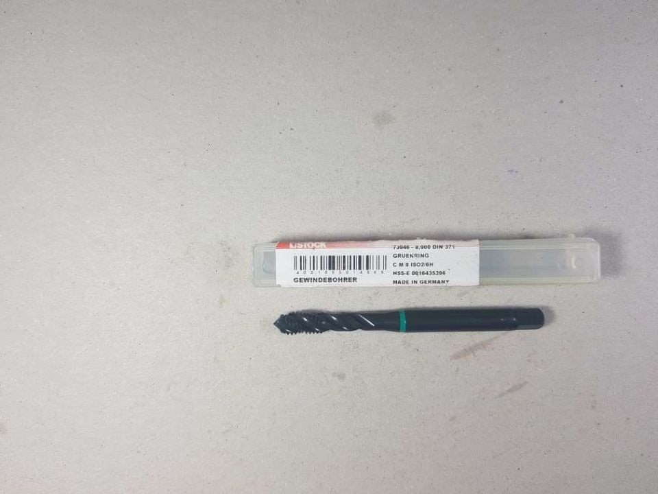 Stock 73046 M8 6H HSS- E Kılavuz