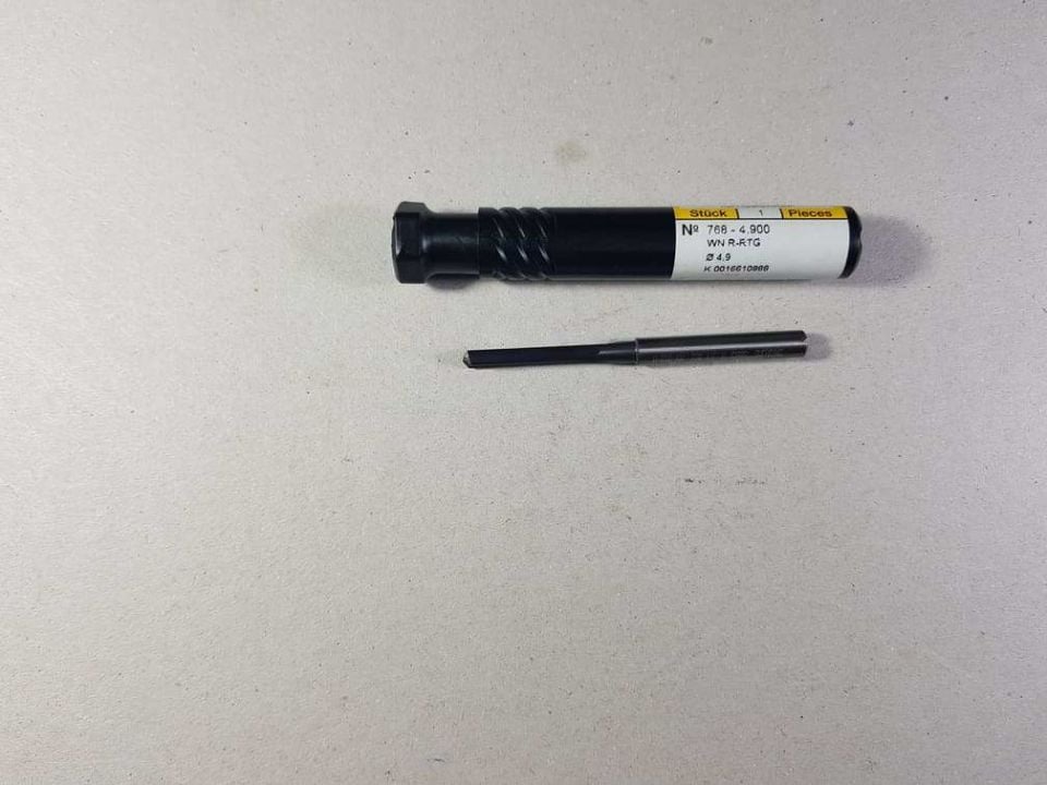 Gühring 768 Çap 4.9mm Karbür GUNDRİLL  Matkap 4XDc  (Alüminyum)