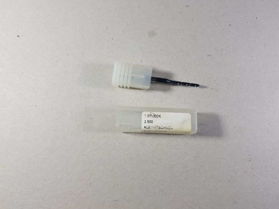 Kleinstbohrer 2.5mm Karbür Matkap  7XDc
