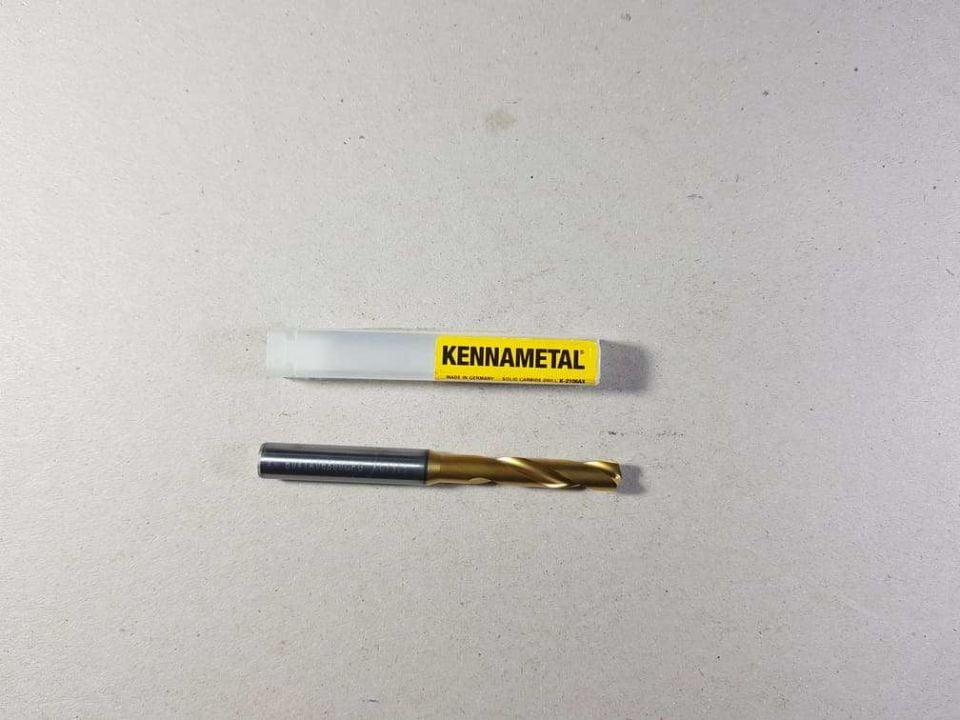 Kennametal Godrill B041A06800Cpg Kc7325 Çap 6.8mm Karbür Matkap 3XDc.