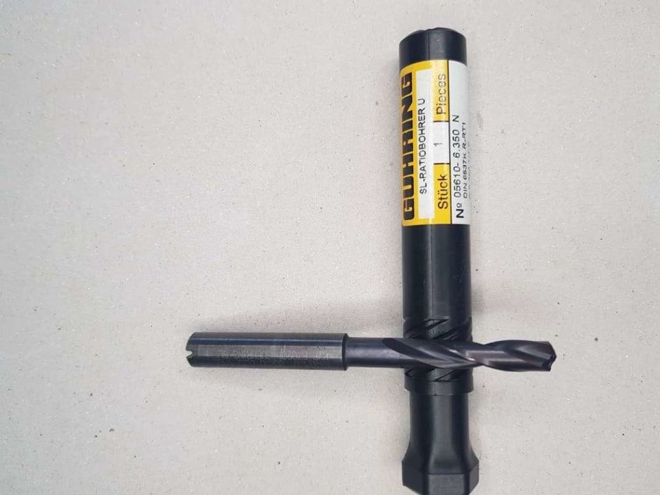 Gühri̇Ng 05610 - 6,35mm Karbür Matkap 3xDc