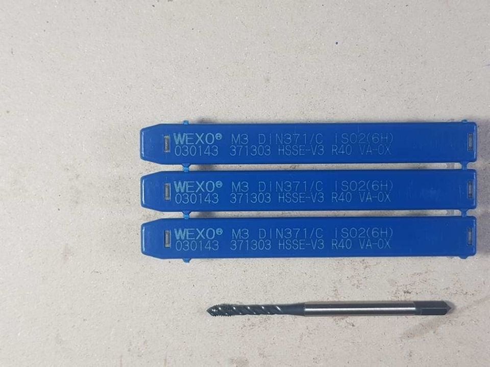 Wexo 371303 M3 HSS-E V3 6H VA-OX Kılavuz