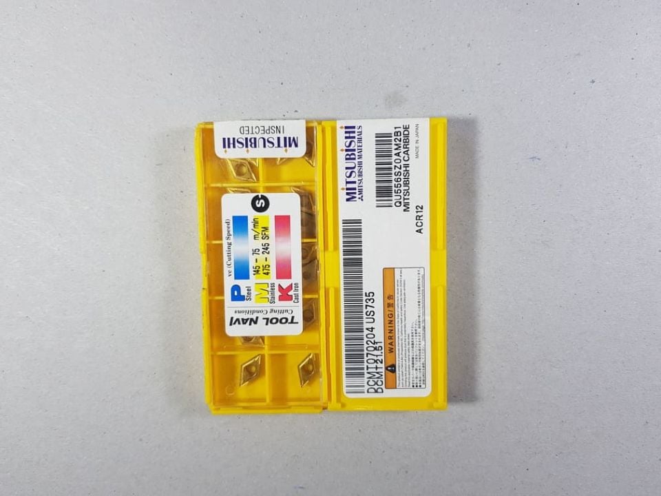 Mitsubishi Dcmt 070204 Us735 Elmas Uç
