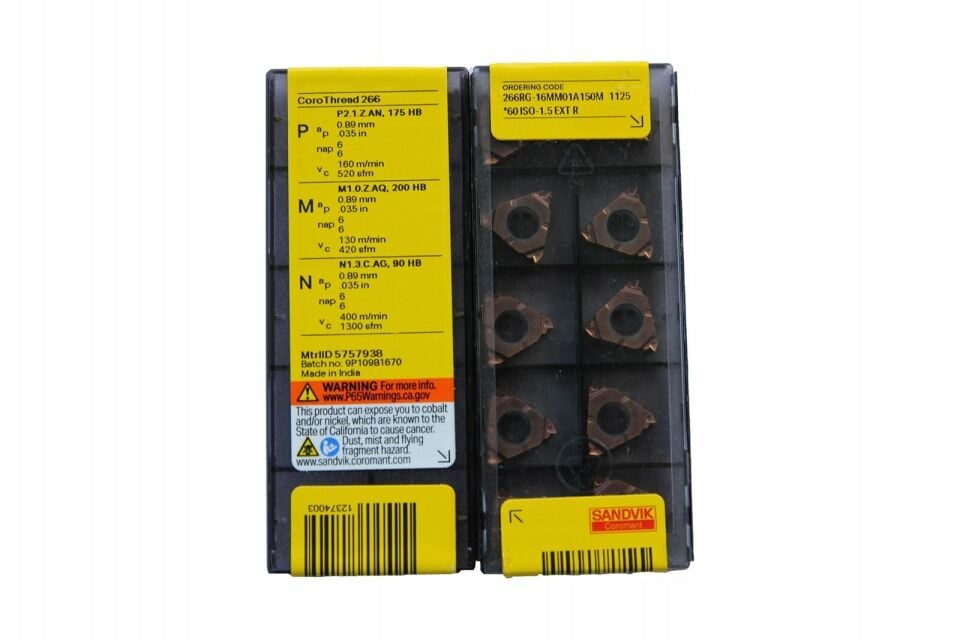 Sandvik R266Rg-16mm01A150M 1125 Elmas Uç