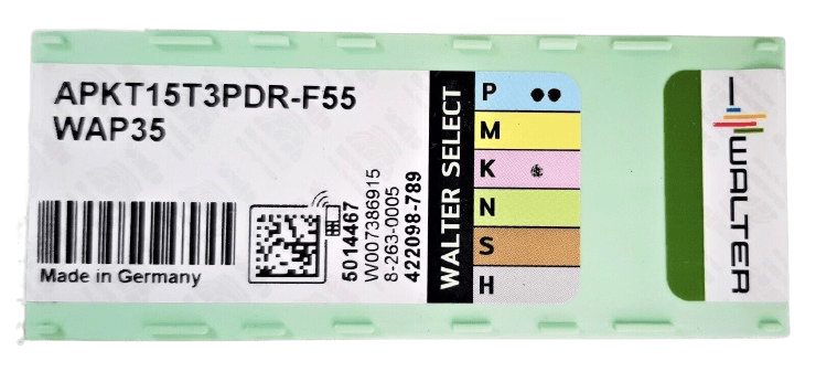 Walter APKT 15T3PDR-F55 Wap35 Elmas Uç