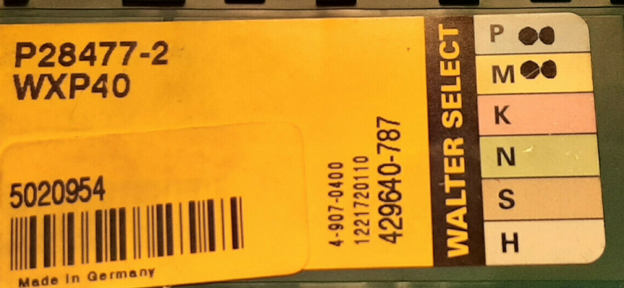 Walter P28477-2 Wxp40 Elmas Uç