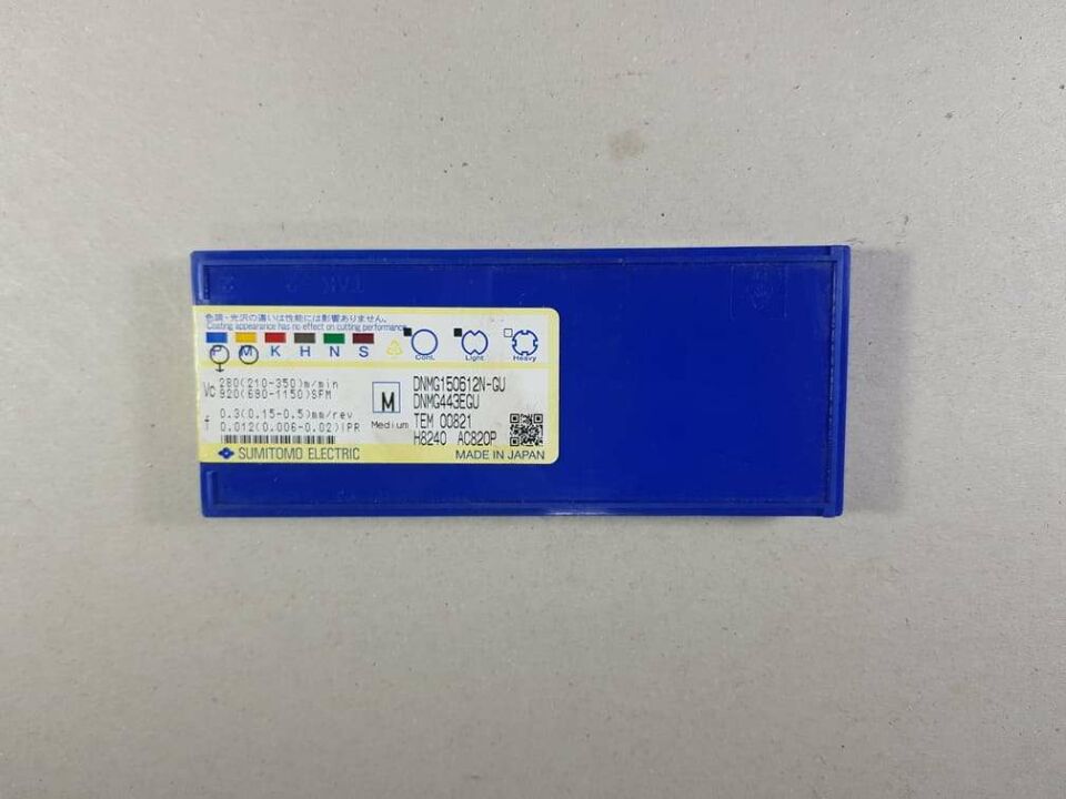 Sumitomo Dnmg 150612N Gu Ac820P Elmas Uç