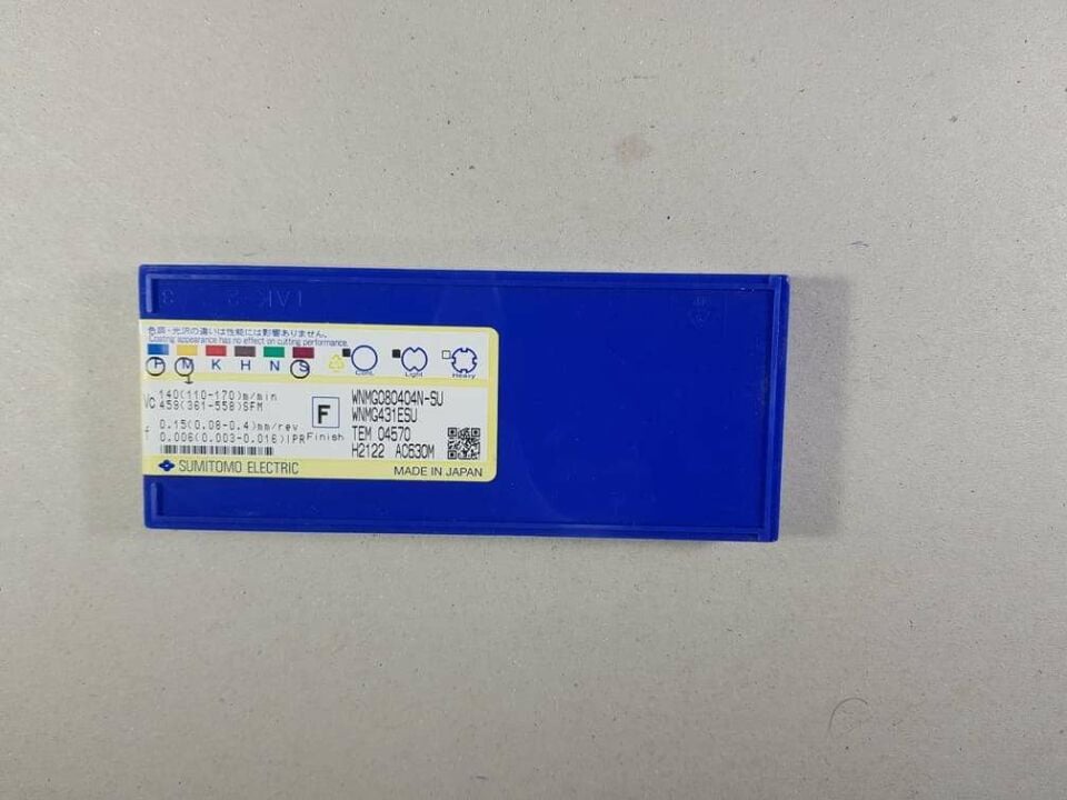 Sumitomo Wnmg 080404N Su Ac630M Elmas Uç