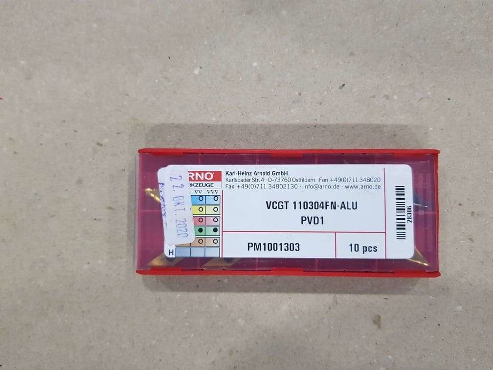 Arno Vcgt 110304fn-Alu Pvd1 Elmas Uç