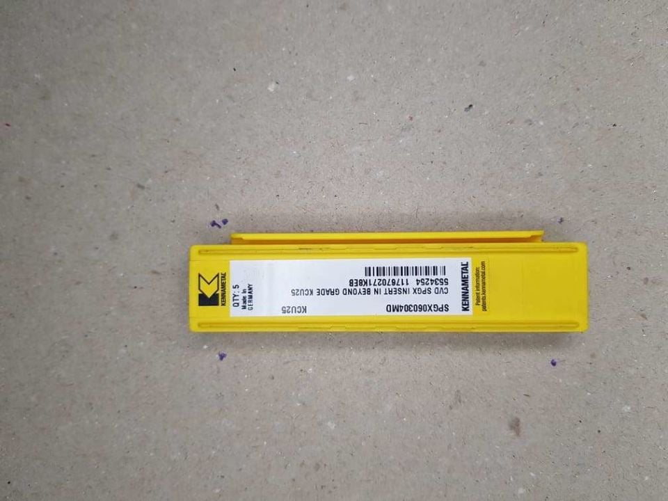 Kennametal Spgx 060304Md Kcu25 Elmas Uç