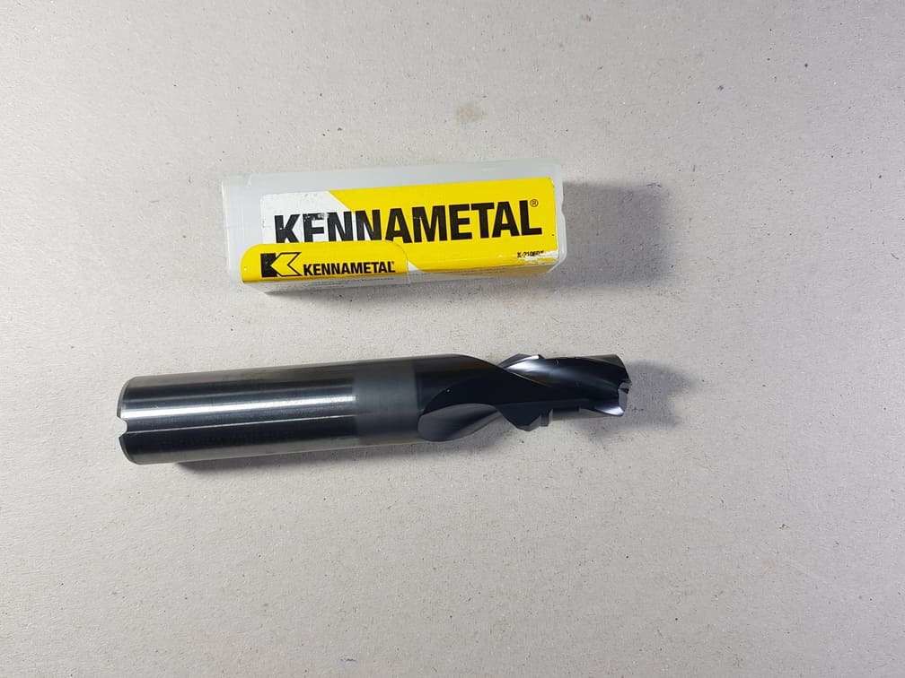 Kennametal B721F1855993 Kc7315 Çap 15.25mm Karbür Kademeli Matkap