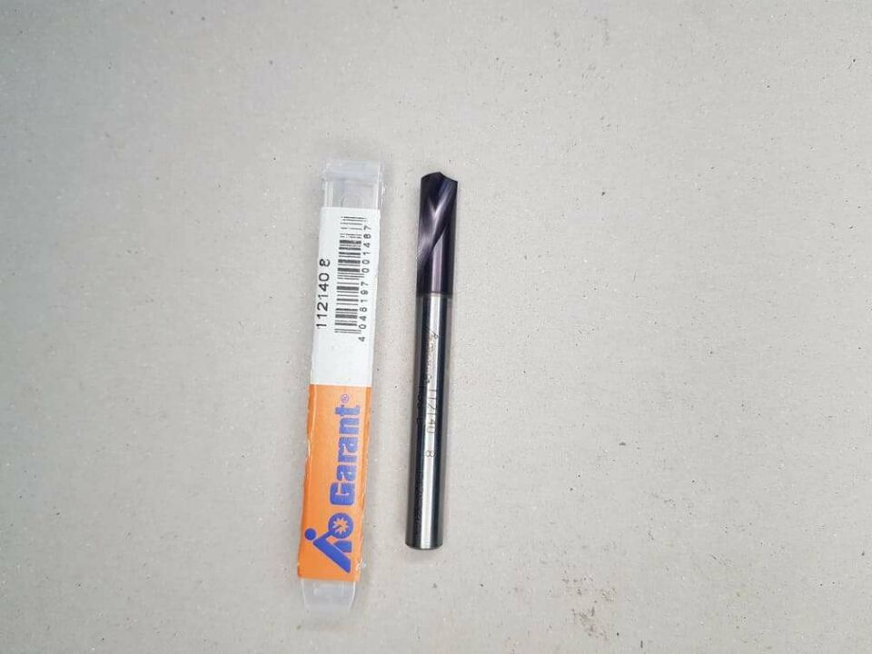 Garant 112140 Çap = 8mm HSS-E 142° Punta Matkap