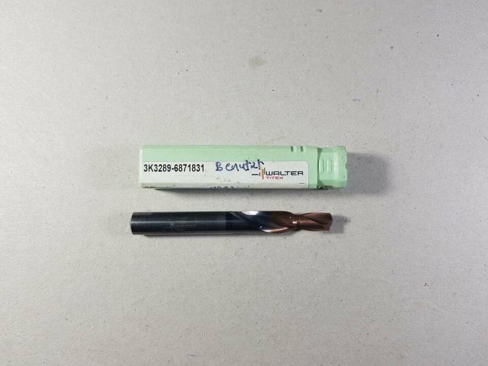 Walter (Titex) 3K3289  Çap 8.3mmx10mm Kademeli Karbür Matkap