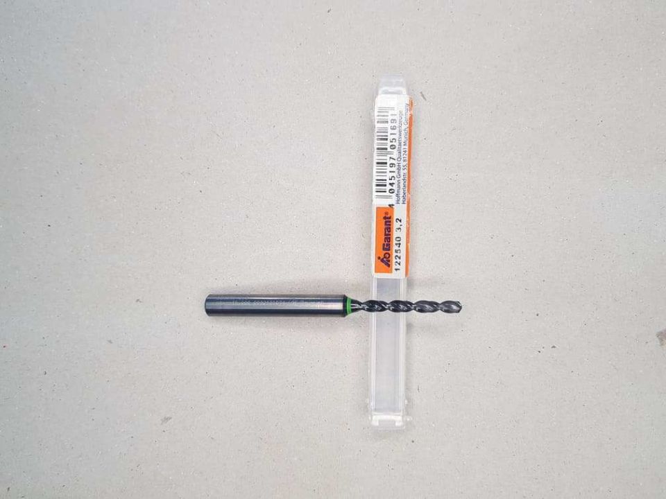 Garant 122540 - 3,2mm Karbür Matkap 6XDc