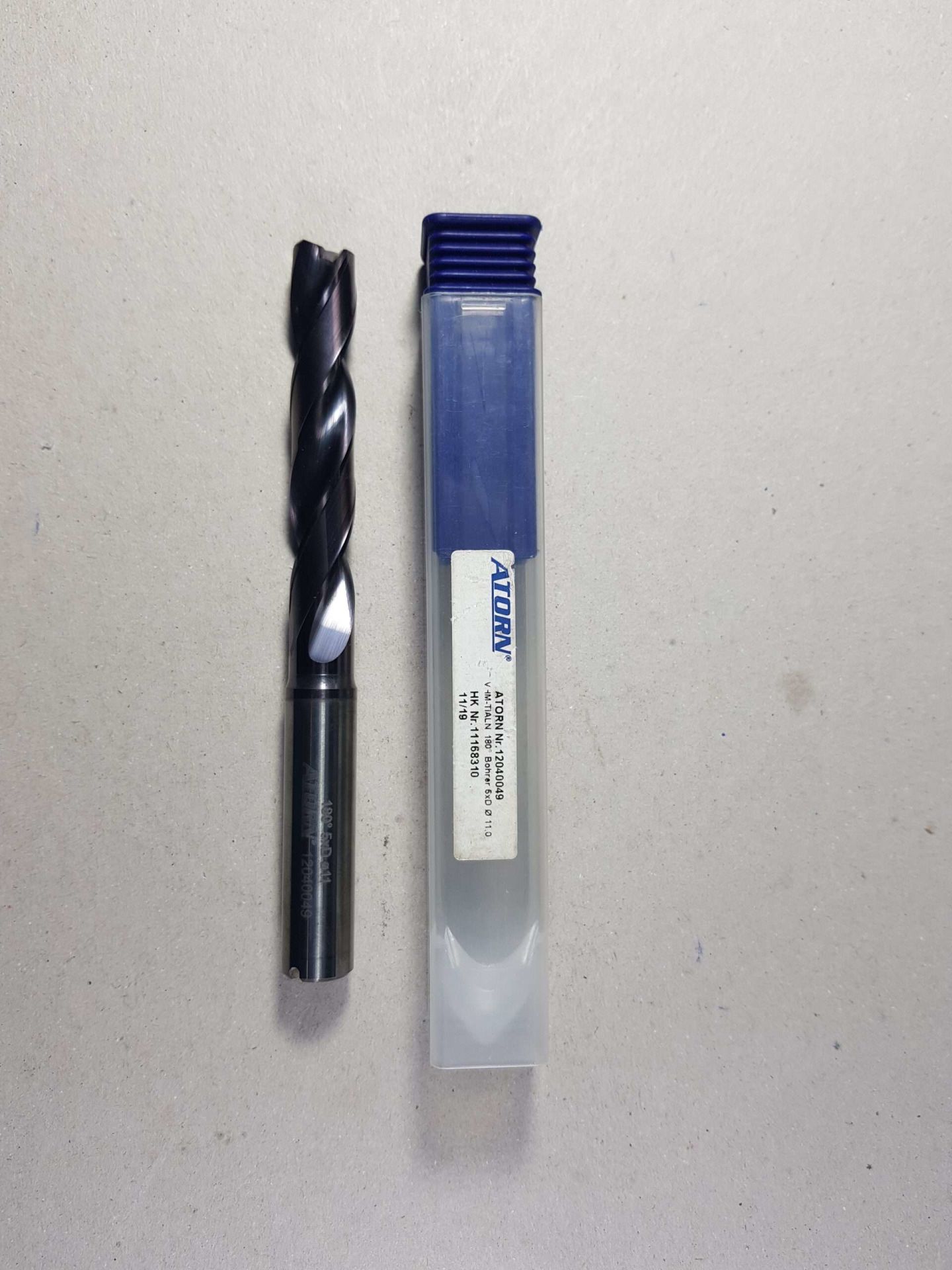 Atorn 11168310 Çap 11mm Karbür Matkap 5XDc  (180°)