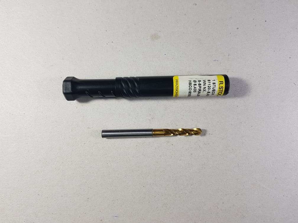 Stock 61120  Çap 5.4mm  HSSCo TİN Matkap 3XDc