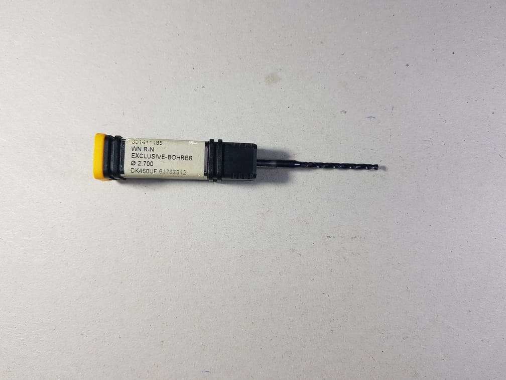 Gühring 301411 85 Wn R N Çap 2.7mm Karbür Matkap 8XDc