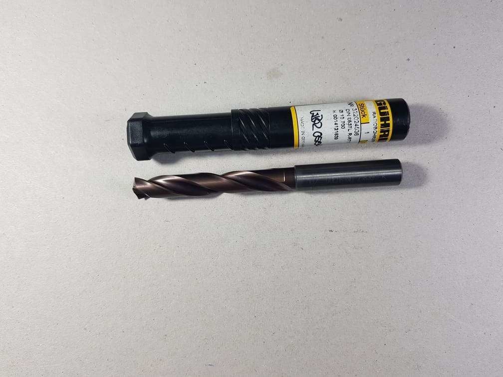 Gühring 3222024536  Çap 10.7mm Karbür Matkap 5XDc