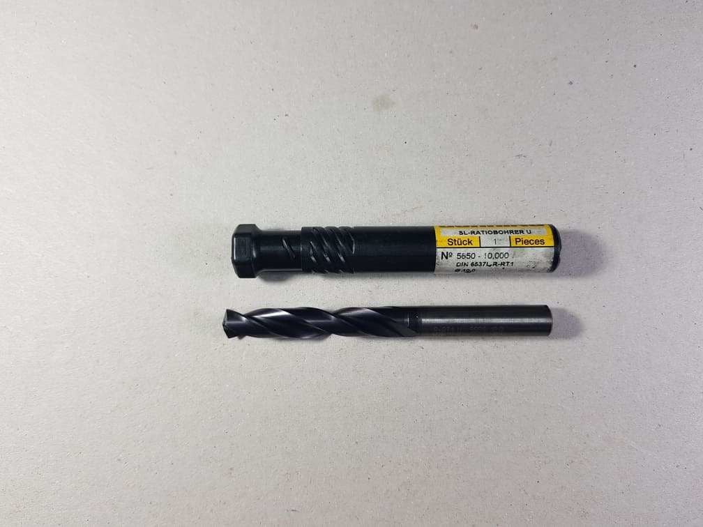 Gühring 5650  Çap 10mm Karbür Matkap 5XDc