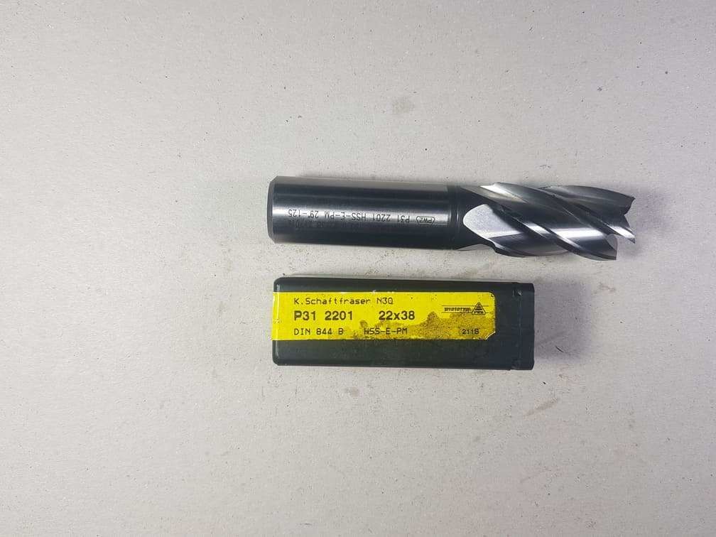 Walter Prototyp P312201 Çap 22mm 22X38X104mm Hss E Pm Alüminyum Frezesi