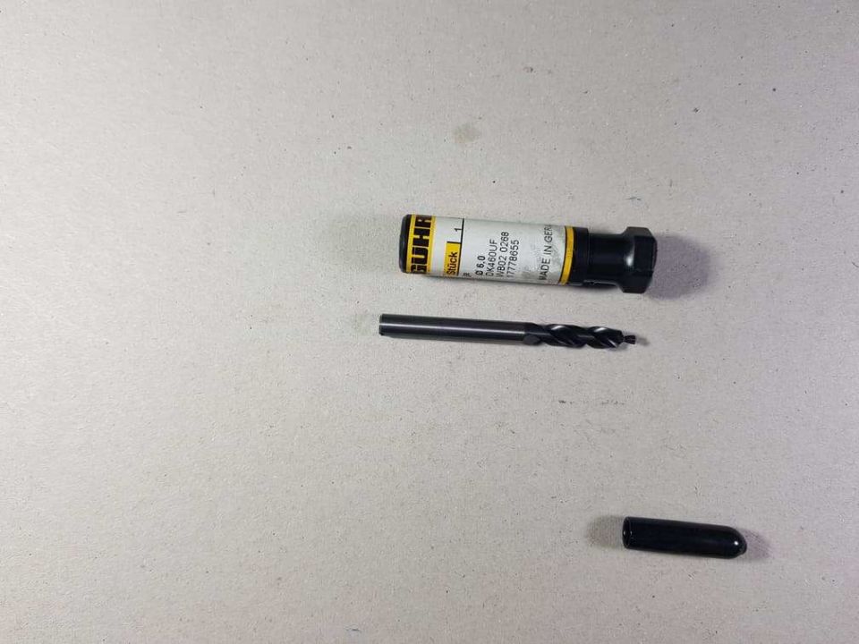 Gühring Dk460Uf Çap 2.5X6mm Karbür Kademeli Matkap
