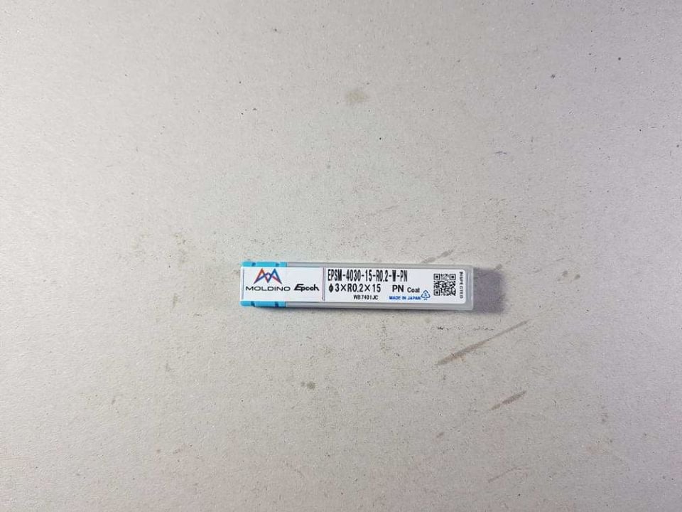 Mitsubishi Hitachi Epsm 4030-15  Çap 3mm R0.2mm Karbür Freze (52hrc)