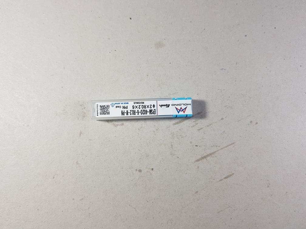 Mitsubishi Hitachi Epsm 4020-6  Çap 2mm R0.2mm Karbür Freze (52Hrc)