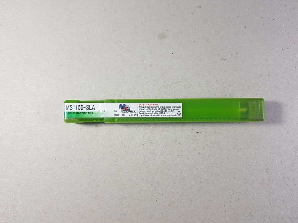Ms Drill Mitsubishi Ms1150 Sla Çap 11.5mm Karbür Matkap 6XDc