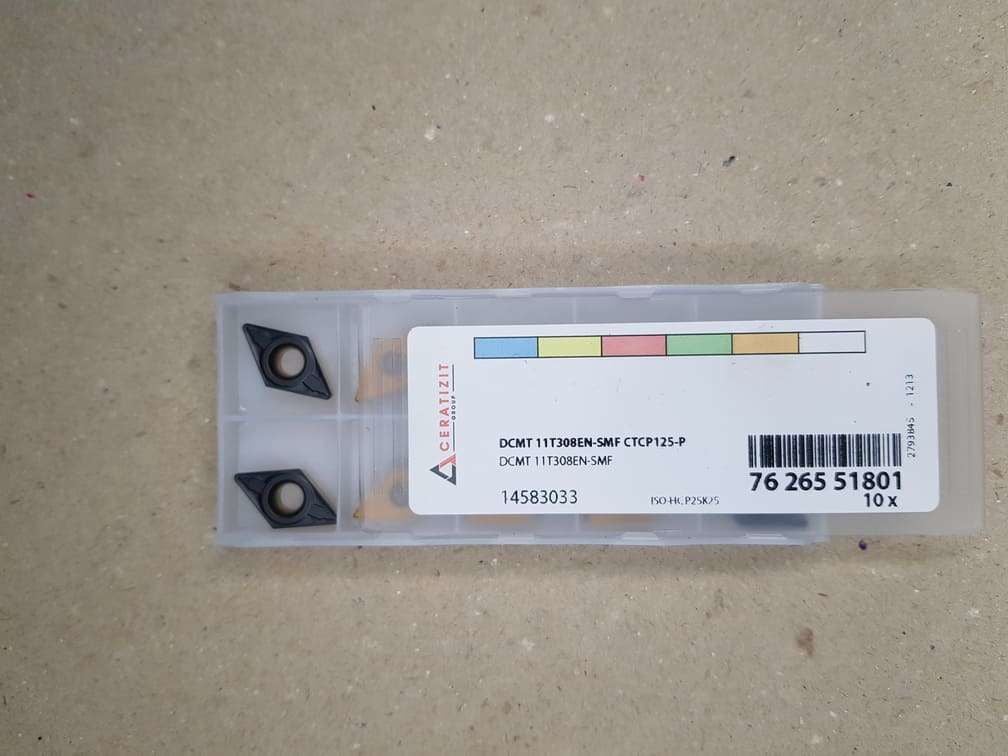 Ceratizit Dcmt 11T308En Smf Ctcp125P Elmas Uç