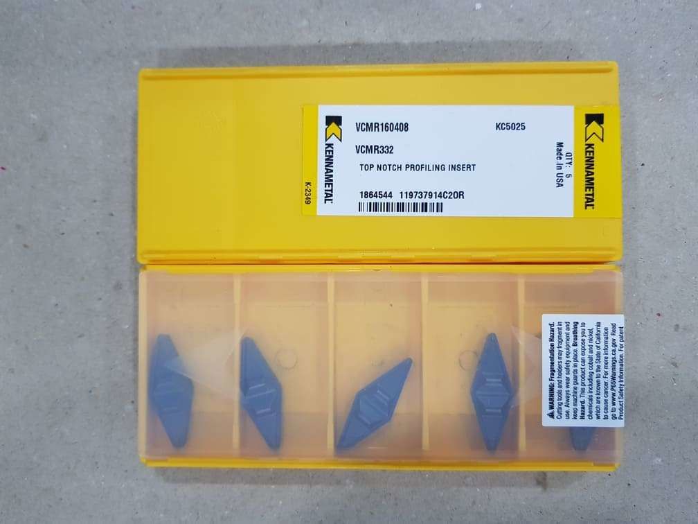 Kennametal Vcmr 160408 Kc5025 Elmas Uç