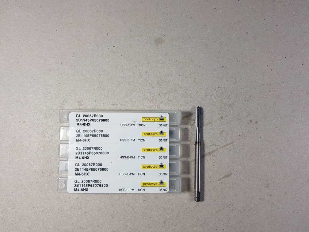 Prototyp 2B1145 (WALTER E2031406-4) M4 6Hx HSS-PM TICN  Kılavuz