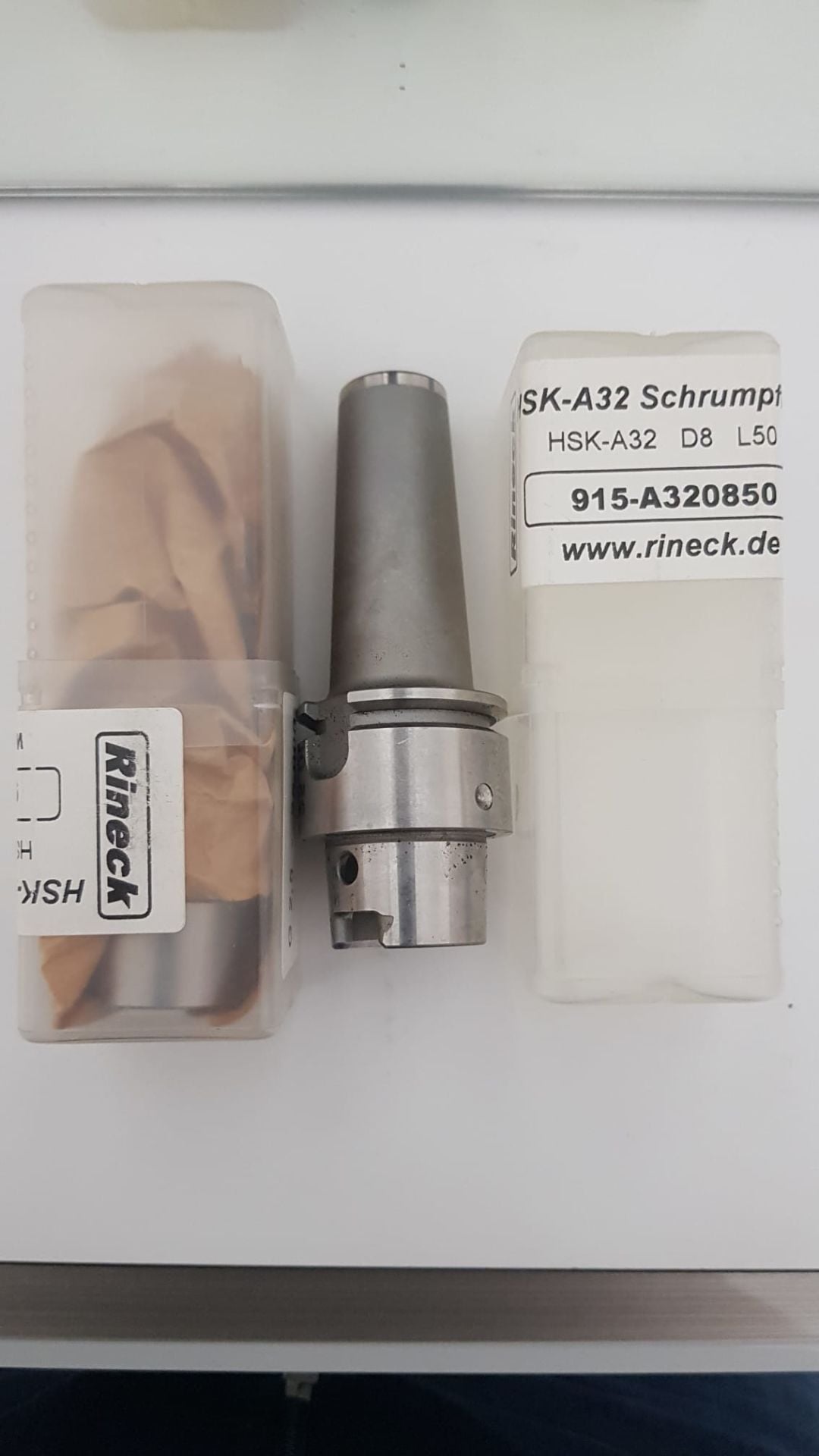 Rineck  HSK-A32 Hidrolik tutucu   D8mm    L50mm (Shrink fit)