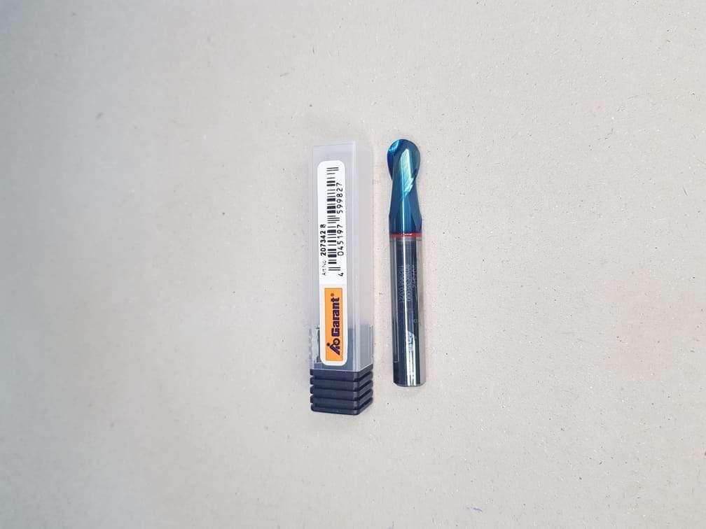 Garant 207342 8mm Karbür Küre Freze (65hrc)