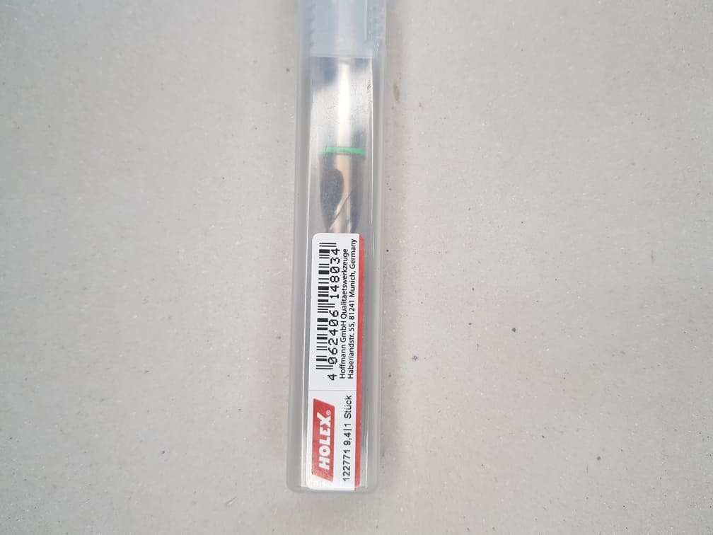 Holex 122771-9.4mm   AlTiN-Si   Karbür Matkap  6XDc