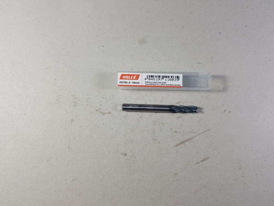 Holex 202760 Çap 6mm Karbür Freze (55 Hrc)