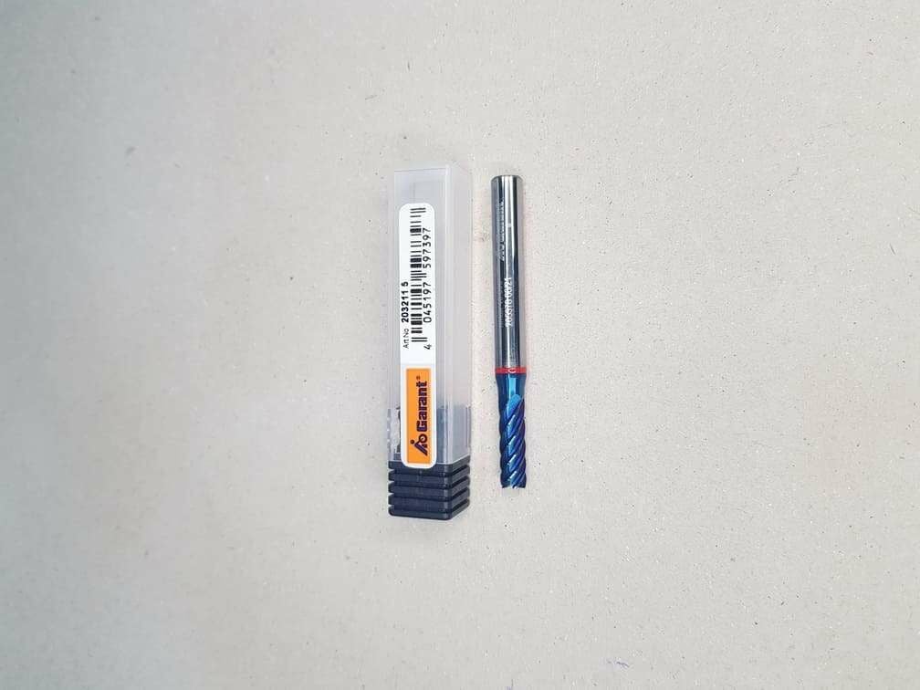 Garant 203211 Z6 5mm HPC Karbür Freze (65Hrc)