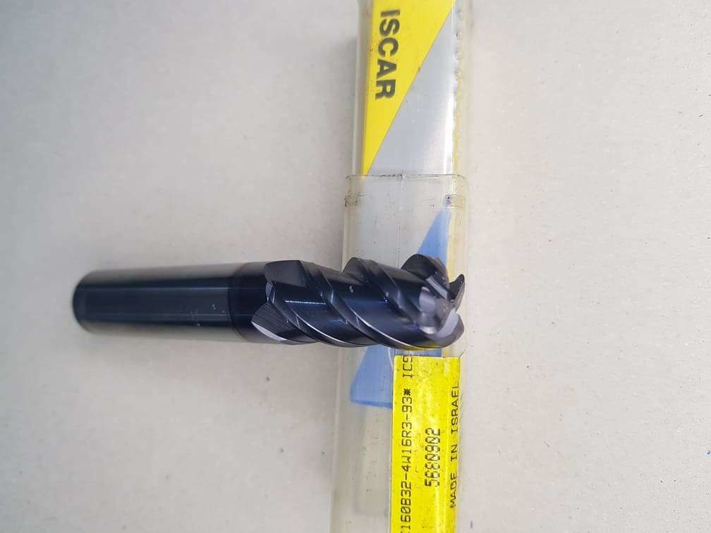 Iscar Ec160B32-4W16  16mm R3X93mm Ic 900 Karbür Freze