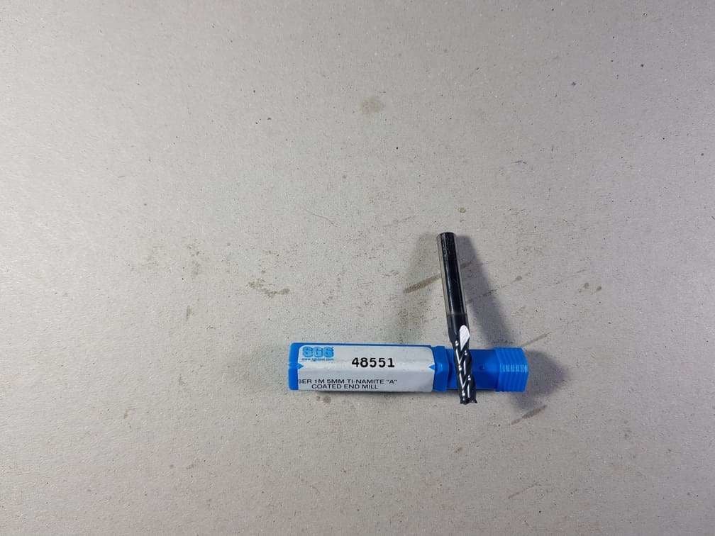 Kyocera Sgs 48551 Z4 Çap 5mm Karbür Freze (60Hrc)