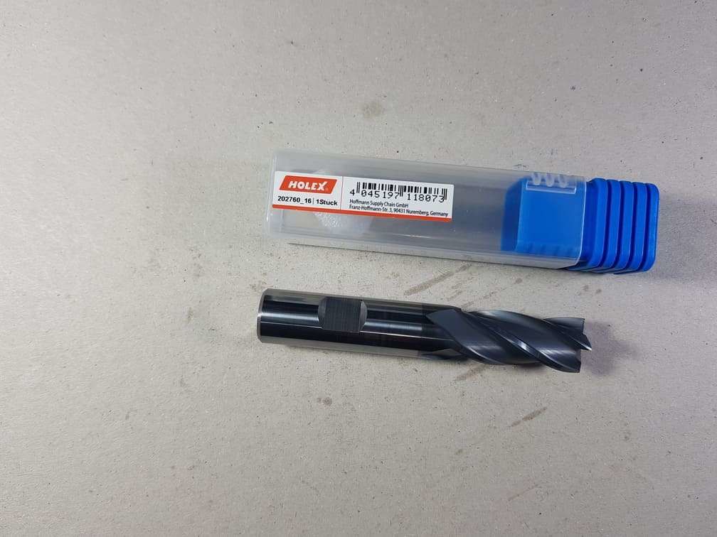 Holex 202760 Çap 16mm Karbür Freze    55hrc