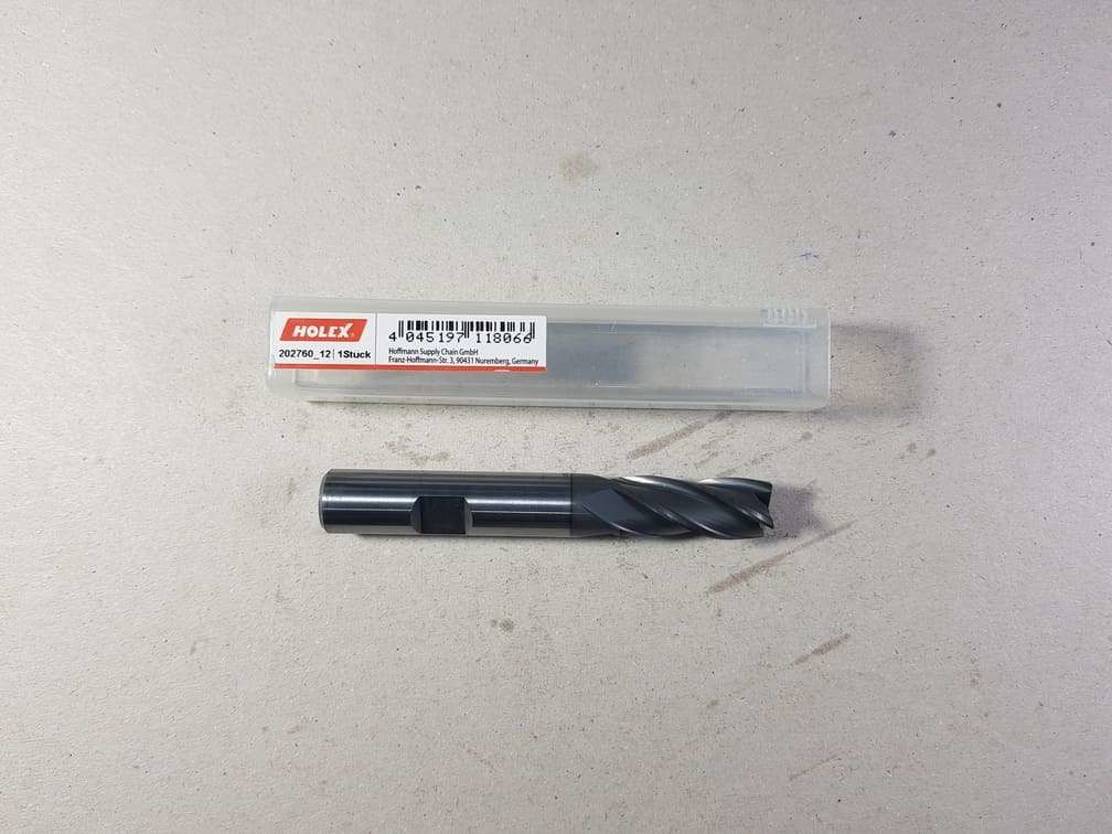 Holex 202760 Çap 12mm Karbür Freze   (55hrc)