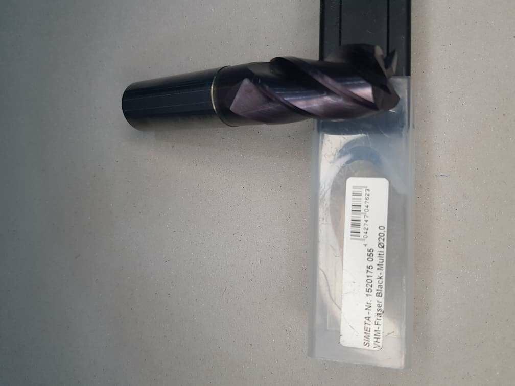 Simeta 1520175 055 D=20mm Karbür Freze