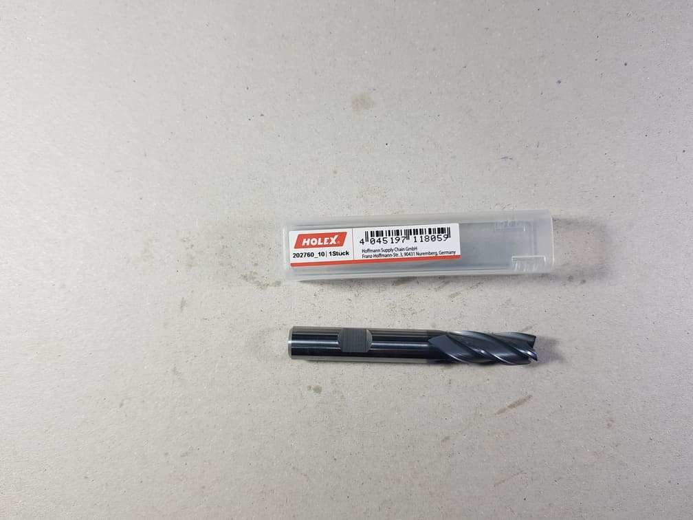 Holex 202760 Çap 10mm Karbür Freze   (55hrc)