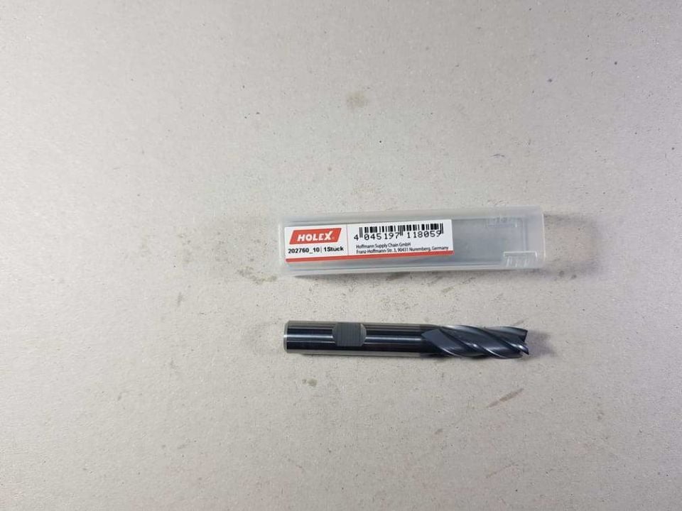 Holex 202760 Çap 10mm Karbür Freze   (55hrc)